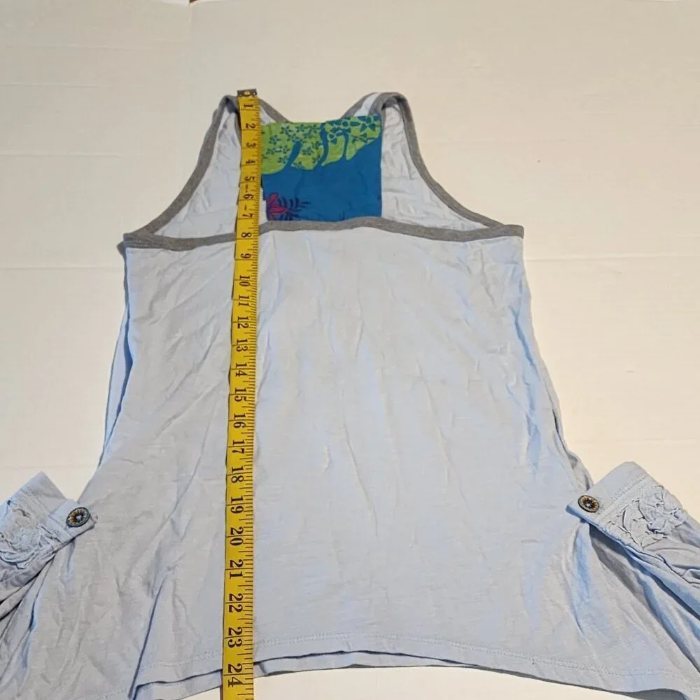 New Naartjie outfit girl sz 10 Sleeveless tunic / capris Blue spring summer